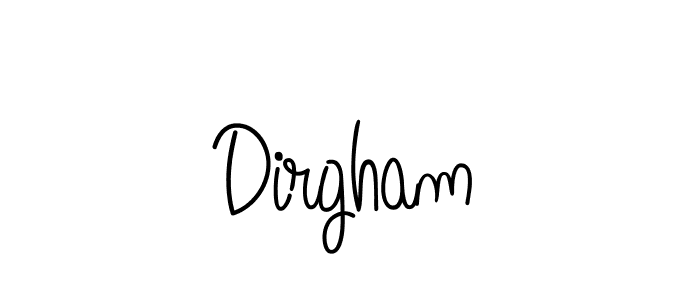 It looks lik you need a new signature style for name Dirgham. Design unique handwritten (Angelique-Rose-font-FFP) signature with our free signature maker in just a few clicks. Dirgham signature style 5 images and pictures png