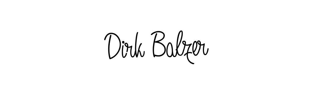 How to Draw Dirk Balzer signature style? Angelique-Rose-font-FFP is a latest design signature styles for name Dirk Balzer. Dirk Balzer signature style 5 images and pictures png