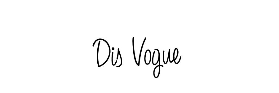 Also You can easily find your signature by using the search form. We will create Dis Vogue name handwritten signature images for you free of cost using Angelique-Rose-font-FFP sign style. Dis Vogue signature style 5 images and pictures png