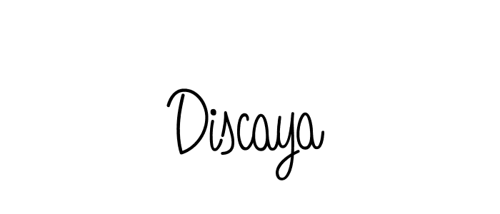 How to make Discaya signature? Angelique-Rose-font-FFP is a professional autograph style. Create handwritten signature for Discaya name. Discaya signature style 5 images and pictures png