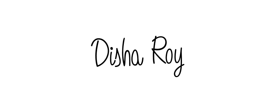 Make a beautiful signature design for name Disha Roy. With this signature (Angelique-Rose-font-FFP) style, you can create a handwritten signature for free. Disha Roy signature style 5 images and pictures png