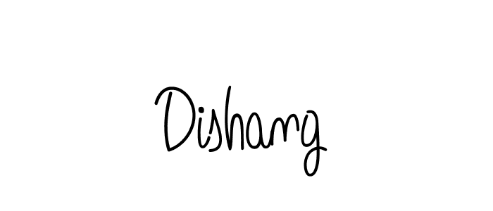 Create a beautiful signature design for name Dishang. With this signature (Angelique-Rose-font-FFP) fonts, you can make a handwritten signature for free. Dishang signature style 5 images and pictures png