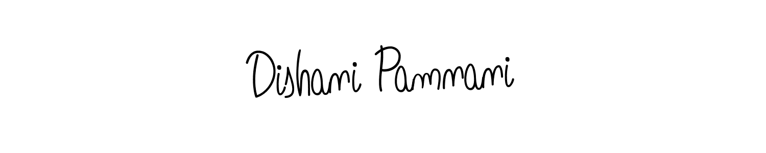 Once you've used our free online signature maker to create your best signature Angelique-Rose-font-FFP style, it's time to enjoy all of the benefits that Dishani Pamnani name signing documents. Dishani Pamnani signature style 5 images and pictures png