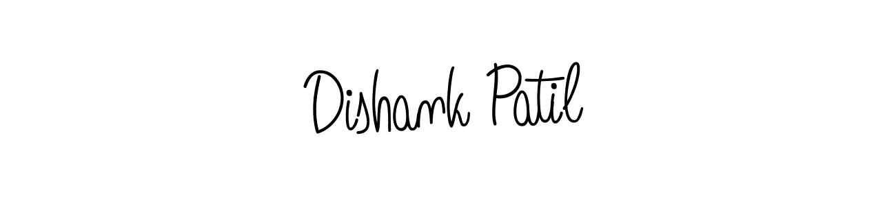 Angelique-Rose-font-FFP is a professional signature style that is perfect for those who want to add a touch of class to their signature. It is also a great choice for those who want to make their signature more unique. Get Dishank Patil name to fancy signature for free. Dishank Patil signature style 5 images and pictures png