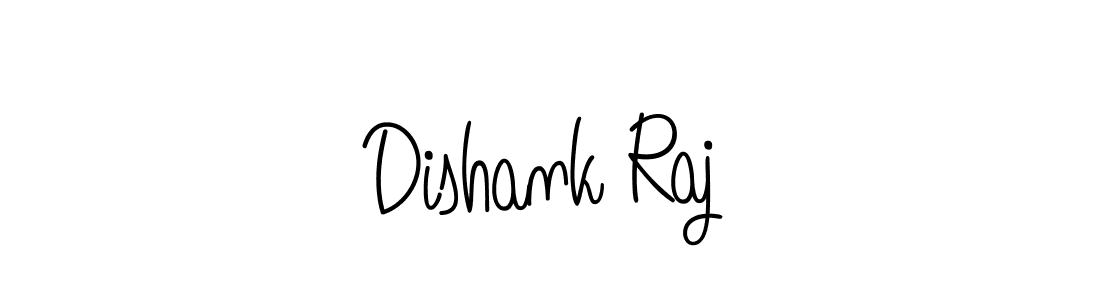 Create a beautiful signature design for name Dishank Raj. With this signature (Angelique-Rose-font-FFP) fonts, you can make a handwritten signature for free. Dishank Raj signature style 5 images and pictures png