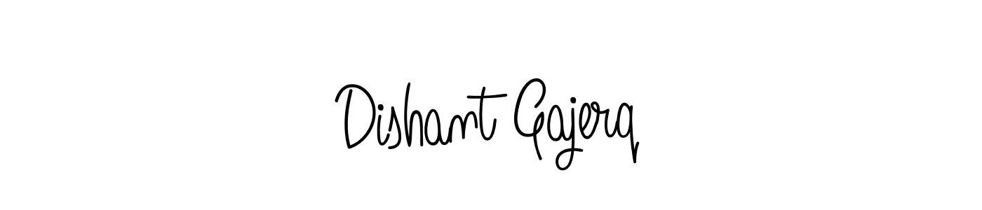 Angelique-Rose-font-FFP is a professional signature style that is perfect for those who want to add a touch of class to their signature. It is also a great choice for those who want to make their signature more unique. Get Dishant Gajerq name to fancy signature for free. Dishant Gajerq signature style 5 images and pictures png