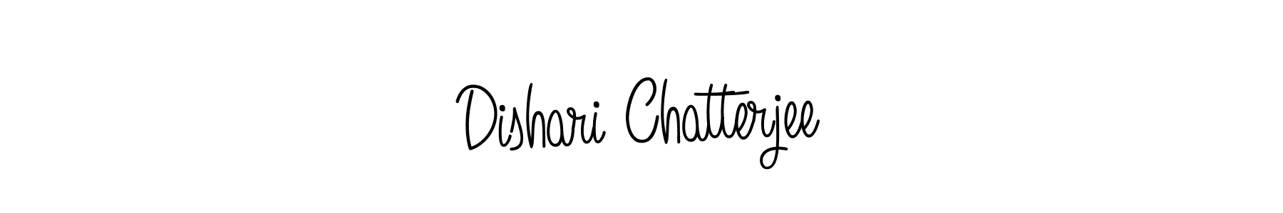 Angelique-Rose-font-FFP is a professional signature style that is perfect for those who want to add a touch of class to their signature. It is also a great choice for those who want to make their signature more unique. Get Dishari Chatterjee name to fancy signature for free. Dishari Chatterjee signature style 5 images and pictures png