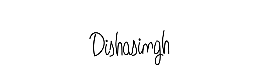 Create a beautiful signature design for name Dishasingh. With this signature (Angelique-Rose-font-FFP) fonts, you can make a handwritten signature for free. Dishasingh signature style 5 images and pictures png