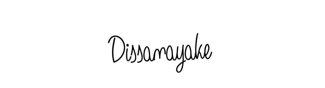 Dissanayake stylish signature style. Best Handwritten Sign (Angelique-Rose-font-FFP) for my name. Handwritten Signature Collection Ideas for my name Dissanayake. Dissanayake signature style 5 images and pictures png