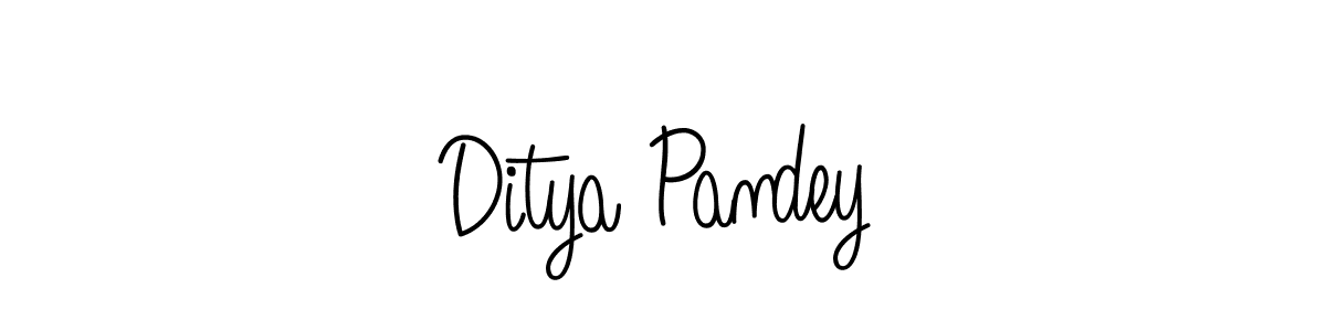 Make a beautiful signature design for name Ditya Pandey. Use this online signature maker to create a handwritten signature for free. Ditya Pandey signature style 5 images and pictures png