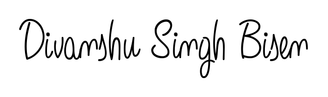 Use a signature maker to create a handwritten signature online. With this signature software, you can design (Angelique-Rose-font-FFP) your own signature for name Divanshu Singh Bisen. Divanshu Singh Bisen signature style 5 images and pictures png