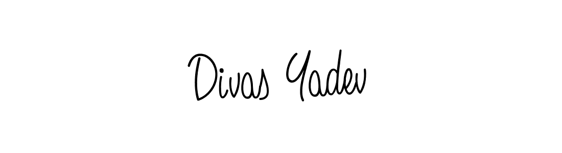 Also You can easily find your signature by using the search form. We will create Divas Yadev name handwritten signature images for you free of cost using Angelique-Rose-font-FFP sign style. Divas Yadev signature style 5 images and pictures png