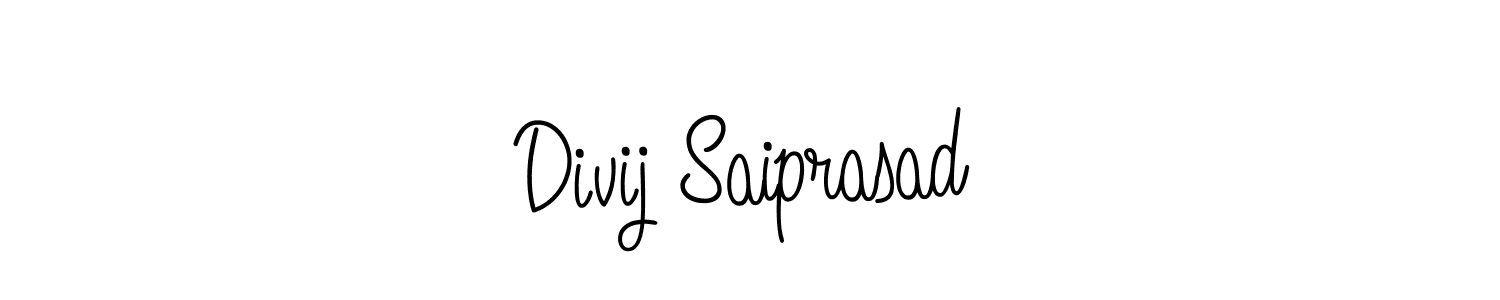 Once you've used our free online signature maker to create your best signature Angelique-Rose-font-FFP style, it's time to enjoy all of the benefits that Divij Saiprasad name signing documents. Divij Saiprasad signature style 5 images and pictures png