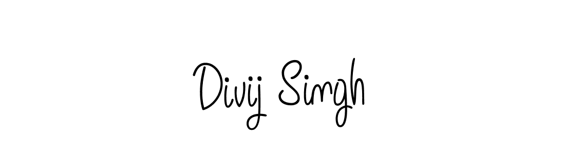 Create a beautiful signature design for name Divij Singh. With this signature (Angelique-Rose-font-FFP) fonts, you can make a handwritten signature for free. Divij Singh signature style 5 images and pictures png