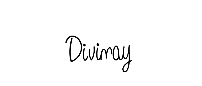 Also we have Divinay name is the best signature style. Create professional handwritten signature collection using Angelique-Rose-font-FFP autograph style. Divinay signature style 5 images and pictures png