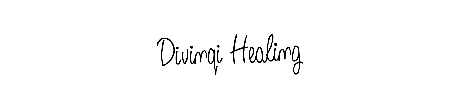if you are searching for the best signature style for your name Divinqi Healing. so please give up your signature search. here we have designed multiple signature styles  using Angelique-Rose-font-FFP. Divinqi Healing signature style 5 images and pictures png