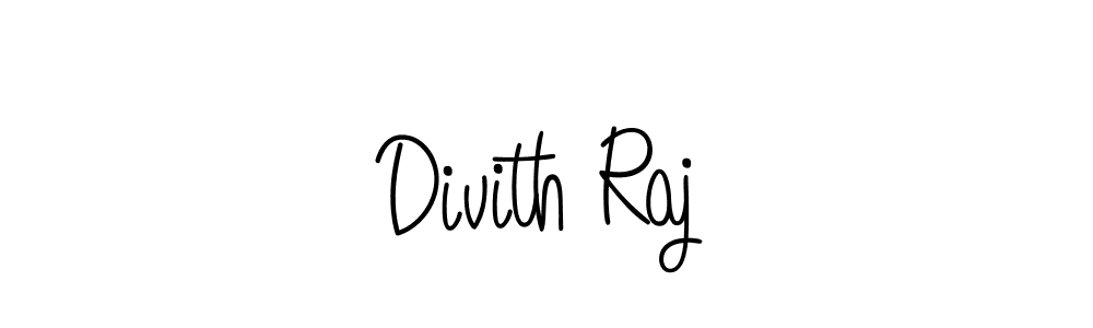 Best and Professional Signature Style for Divith Raj. Angelique-Rose-font-FFP Best Signature Style Collection. Divith Raj signature style 5 images and pictures png