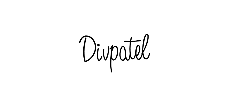 Once you've used our free online signature maker to create your best signature Angelique-Rose-font-FFP style, it's time to enjoy all of the benefits that Divpatel name signing documents. Divpatel signature style 5 images and pictures png