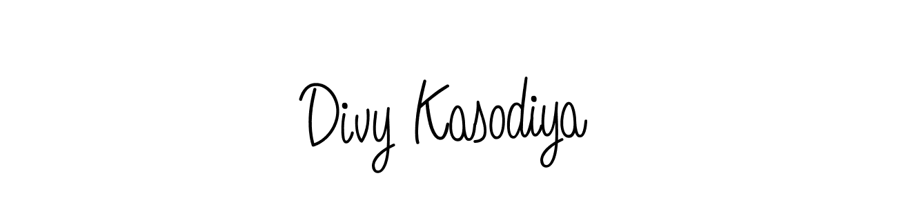 Best and Professional Signature Style for Divy Kasodiya. Angelique-Rose-font-FFP Best Signature Style Collection. Divy Kasodiya signature style 5 images and pictures png