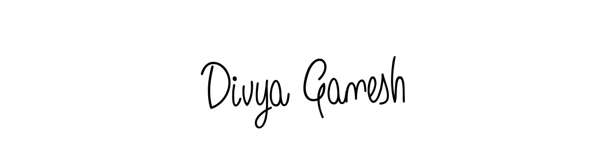 Make a short Divya Ganesh signature style. Manage your documents anywhere anytime using Angelique-Rose-font-FFP. Create and add eSignatures, submit forms, share and send files easily. Divya Ganesh signature style 5 images and pictures png