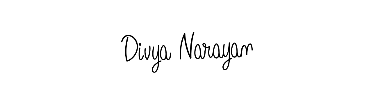 Check out images of Autograph of Divya Narayan name. Actor Divya Narayan Signature Style. Angelique-Rose-font-FFP is a professional sign style online. Divya Narayan signature style 5 images and pictures png