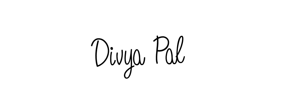 How to Draw Divya Pal signature style? Angelique-Rose-font-FFP is a latest design signature styles for name Divya Pal. Divya Pal signature style 5 images and pictures png