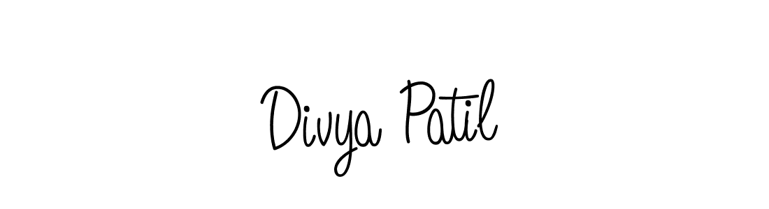 Also You can easily find your signature by using the search form. We will create Divya Patil name handwritten signature images for you free of cost using Angelique-Rose-font-FFP sign style. Divya Patil signature style 5 images and pictures png