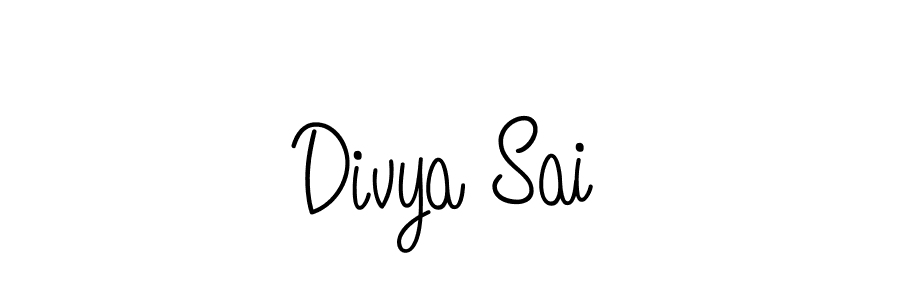 How to Draw Divya Sai signature style? Angelique-Rose-font-FFP is a latest design signature styles for name Divya Sai. Divya Sai signature style 5 images and pictures png