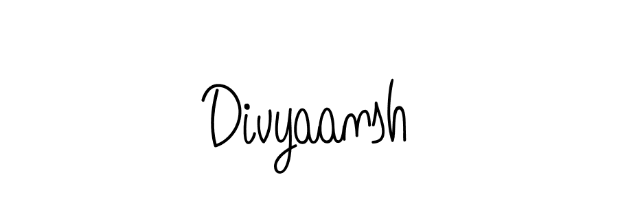 Best and Professional Signature Style for Divyaansh. Angelique-Rose-font-FFP Best Signature Style Collection. Divyaansh signature style 5 images and pictures png