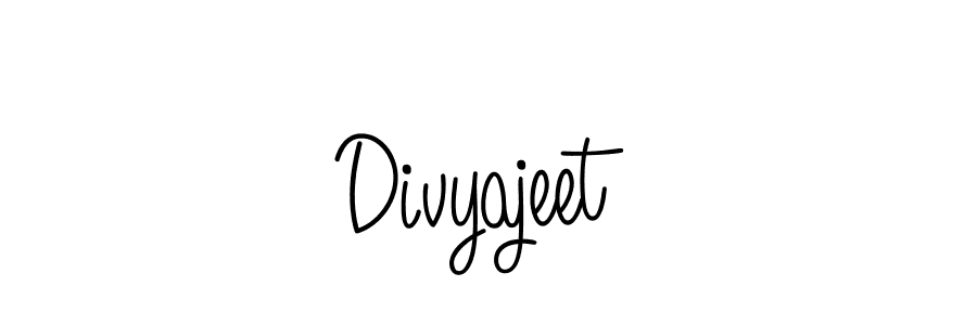 How to make Divyajeet name signature. Use Angelique-Rose-font-FFP style for creating short signs online. This is the latest handwritten sign. Divyajeet signature style 5 images and pictures png