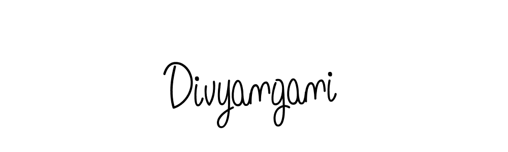 Best and Professional Signature Style for Divyangani. Angelique-Rose-font-FFP Best Signature Style Collection. Divyangani signature style 5 images and pictures png