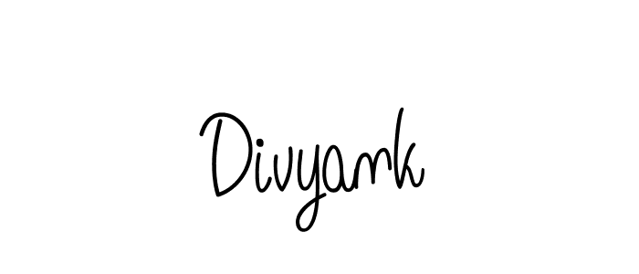 Also we have Divyank name is the best signature style. Create professional handwritten signature collection using Angelique-Rose-font-FFP autograph style. Divyank signature style 5 images and pictures png