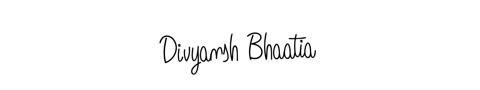 if you are searching for the best signature style for your name Divyansh Bhaatia. so please give up your signature search. here we have designed multiple signature styles  using Angelique-Rose-font-FFP. Divyansh Bhaatia signature style 5 images and pictures png