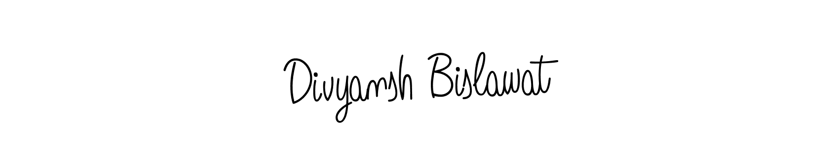 You can use this online signature creator to create a handwritten signature for the name Divyansh Bislawat. This is the best online autograph maker. Divyansh Bislawat signature style 5 images and pictures png