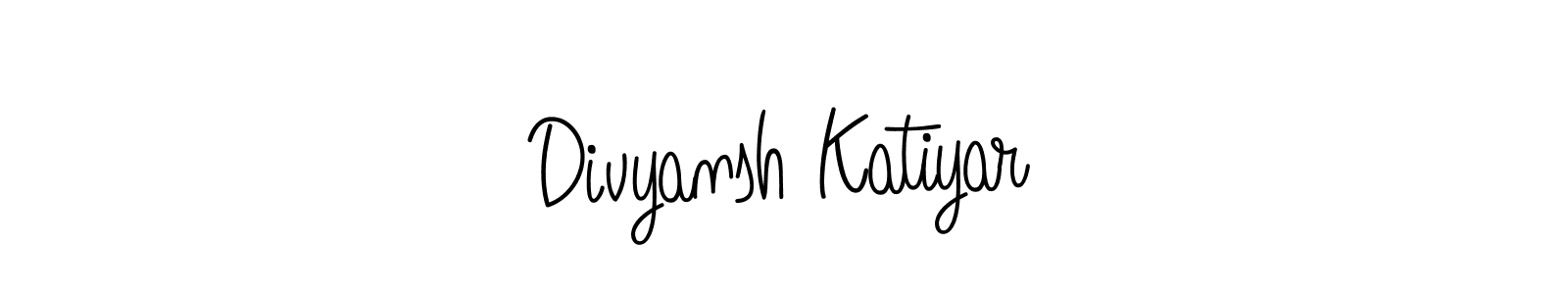 Also You can easily find your signature by using the search form. We will create Divyansh Katiyar name handwritten signature images for you free of cost using Angelique-Rose-font-FFP sign style. Divyansh Katiyar signature style 5 images and pictures png