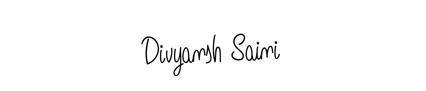 if you are searching for the best signature style for your name Divyansh Saini. so please give up your signature search. here we have designed multiple signature styles  using Angelique-Rose-font-FFP. Divyansh Saini signature style 5 images and pictures png