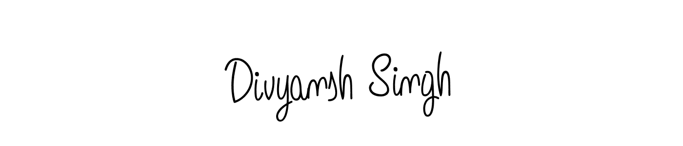 Best and Professional Signature Style for Divyansh Singh. Angelique-Rose-font-FFP Best Signature Style Collection. Divyansh Singh signature style 5 images and pictures png