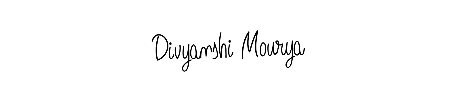 Check out images of Autograph of Divyanshi Mourya name. Actor Divyanshi Mourya Signature Style. Angelique-Rose-font-FFP is a professional sign style online. Divyanshi Mourya signature style 5 images and pictures png