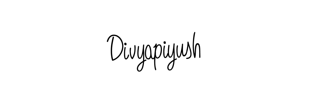 Best and Professional Signature Style for Divyapiyush. Angelique-Rose-font-FFP Best Signature Style Collection. Divyapiyush signature style 5 images and pictures png