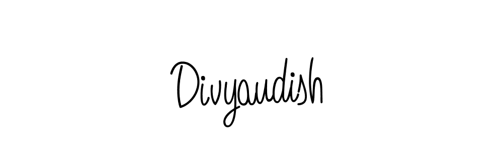 You should practise on your own different ways (Angelique-Rose-font-FFP) to write your name (Divyaudish) in signature. don't let someone else do it for you. Divyaudish signature style 5 images and pictures png
