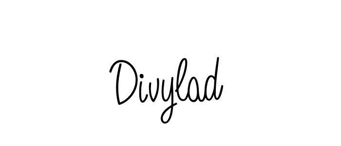 Also we have Divylad name is the best signature style. Create professional handwritten signature collection using Angelique-Rose-font-FFP autograph style. Divylad signature style 5 images and pictures png