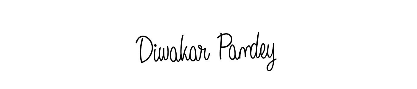 Make a beautiful signature design for name Diwakar Pandey. Use this online signature maker to create a handwritten signature for free. Diwakar Pandey signature style 5 images and pictures png