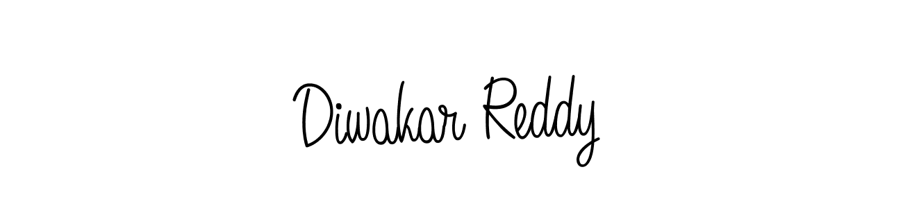 Diwakar Reddy stylish signature style. Best Handwritten Sign (Angelique-Rose-font-FFP) for my name. Handwritten Signature Collection Ideas for my name Diwakar Reddy. Diwakar Reddy signature style 5 images and pictures png