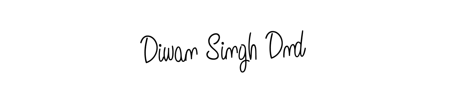 The best way (Angelique-Rose-font-FFP) to make a short signature is to pick only two or three words in your name. The name Diwan Singh Dnd include a total of six letters. For converting this name. Diwan Singh Dnd signature style 5 images and pictures png