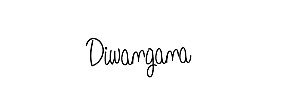 How to Draw Diwangana signature style? Angelique-Rose-font-FFP is a latest design signature styles for name Diwangana. Diwangana signature style 5 images and pictures png