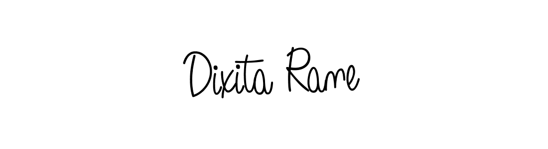 Also You can easily find your signature by using the search form. We will create Dixita Rane name handwritten signature images for you free of cost using Angelique-Rose-font-FFP sign style. Dixita Rane signature style 5 images and pictures png