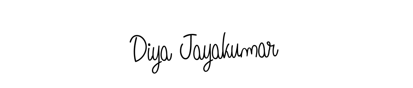 Make a beautiful signature design for name Diya Jayakumar. Use this online signature maker to create a handwritten signature for free. Diya Jayakumar signature style 5 images and pictures png