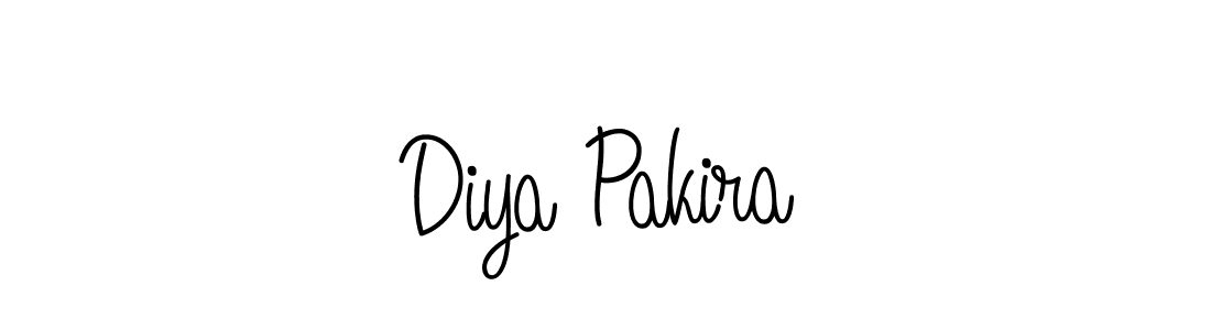 Make a beautiful signature design for name Diya Pakira. Use this online signature maker to create a handwritten signature for free. Diya Pakira signature style 5 images and pictures png