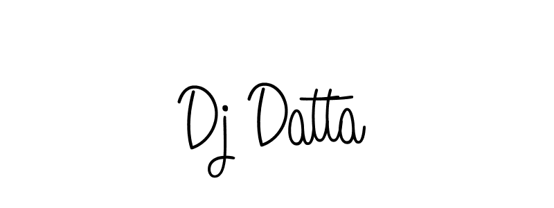 Once you've used our free online signature maker to create your best signature Angelique-Rose-font-FFP style, it's time to enjoy all of the benefits that Dj Datta name signing documents. Dj Datta signature style 5 images and pictures png