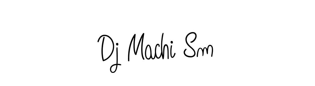 Check out images of Autograph of Dj Machi Sm name. Actor Dj Machi Sm Signature Style. Angelique-Rose-font-FFP is a professional sign style online. Dj Machi Sm signature style 5 images and pictures png